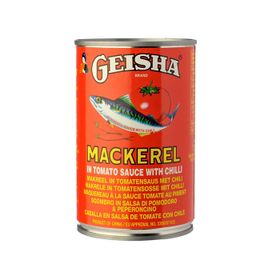 Geisha Maquereau à la sauce tomate et au piment (425 g)