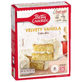Préparation pour gâteau Velvety Vanilla Betty Crocker (425 g)