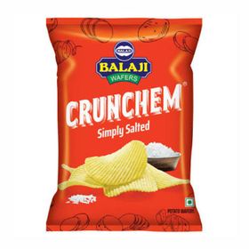 Gaufrettes Balaji Crunchem au sel (45 g)