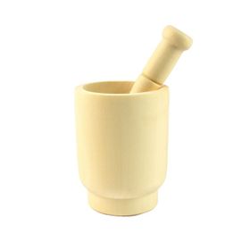 NF Mortier en bois et pilon 6,5 cm
