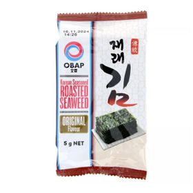 Algue coréenne assaisonnée et grillée Obap (5 g)