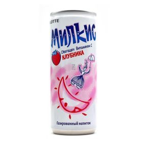 Lotte Milkis Canette Fraise (250 ml)
