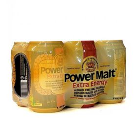 Power Malt Original Can (6 x 330 ml)