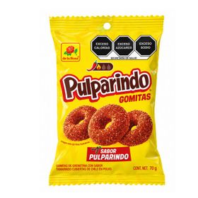 Les anneaux gélifiés La Rosa Pulparindo Original (70 g)