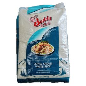 Riz blanc à grains longs Buddy (20 kg)