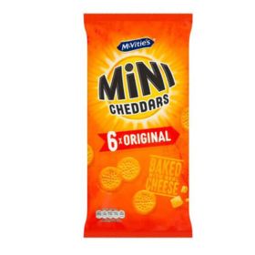 McVitie's Mini Cheddars (paquet de 6) (138 g)