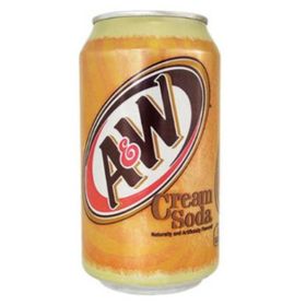 A&amp;W ; Cream Soda USA (12 x 355 ml)