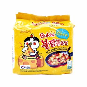 Inst. Nouilles Samyang Cheese Hot Chicken Flavour Ramen (5x140g)