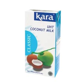 Lait de coco Kara Classic UHT 17 % de matières grasses (1 l)