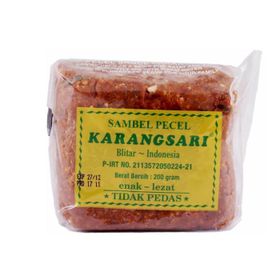 Sambal Pecel Karangsari non épicé (200 g)