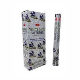 Hem White Sage Lavender Hexa 6 x (10 bâtonnets)