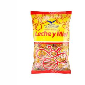 La Universal Lait et miel caramel 100 unités (400 g)