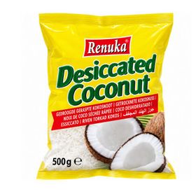 Renuka Noix de coco desséchée riche en matières grasses (500 g)
