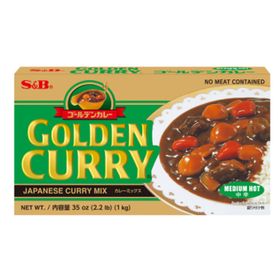 S&amp;B ; Golden Curry Medium Hot (1 kg)