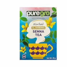 Thé minceur Puregro à base de séné (40 g)