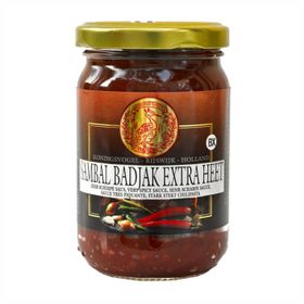 Koningsvogel Sambal Badjak Extra Hot (280 g)