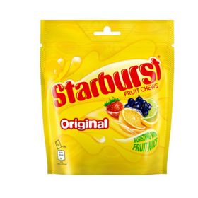 Sachet de bonbons Starburst Original Fruit Chews (138 g)