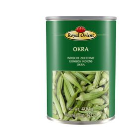 Okra Royal Orient à l'eau salée (400 g)