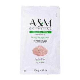 A&amp;M ; Masque facial à l&#x27;argile naturelle Ghassoul en poudre (500 g)