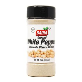 Poivre blanc moulu Badia (56,7 g)