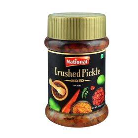 Cornichons concassés à l'huile « National » (390 g)