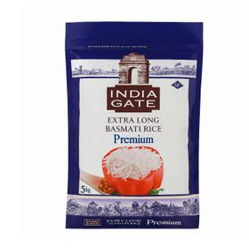 Riz basmati India Gate Premium (5 kg)