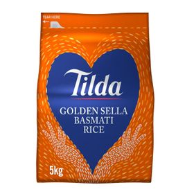 Riz Basmati Tilda Golden Sella (5 kg)