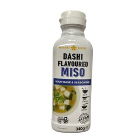 Hikari Miso Dashi Base et assaisonnement pour soupe miso aromatisée (340 g)