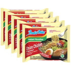 Indomie-Indo Nouilles au poulet et à l&#x27;oignon (5x75g)