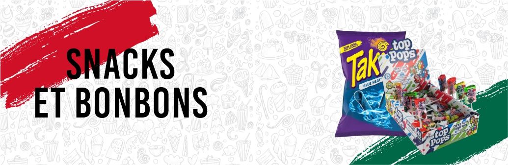 Snacks et bonbons
