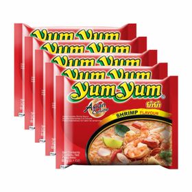 Inst. Nouilles aux crevettes Yum Yum (5 x 60 g)