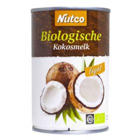 Lait de coco biologique Nutco (400 ml)