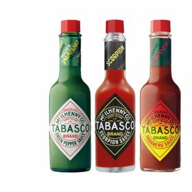 Sauce pimentée Tabasco Habanero, sauce piquante Scorpion, 2X(60 ml) Sauce Tabasco Sriracha (256 ml)