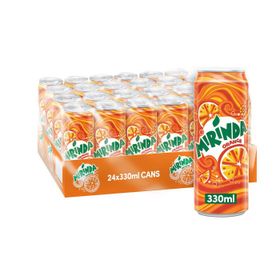 Mirinda Orange (canette élégante) (arabe) (24 x 330 ml)