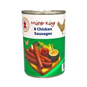 Mister King 8 saucisses de poulet (400 g)