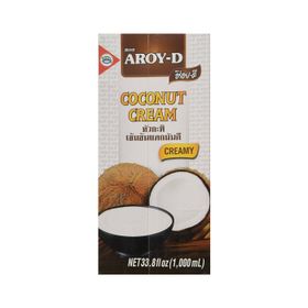 Crème de coco Aroy-D UHT 21 % de matières grasses (1 l)