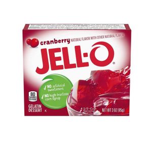 Jell-O aux canneberges (85 g)