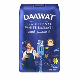 Riz Basmati Original Daawat Blue (2 kg)