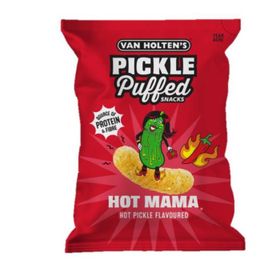 Snacks soufflés « Hot Mama Pickle » de Van Holten (90 g)