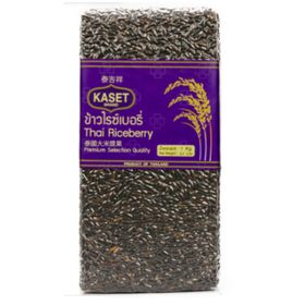 Riz thaïlandais Kaset Riceberry (1 kg)