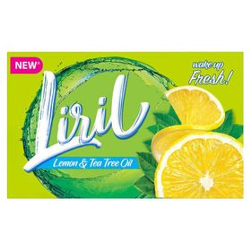 Savon Liril au citron vert et à l&#x27;huile d&#x27;arbre à thé (75 g)