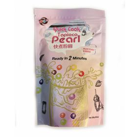 Wejee Perles de tapioca colorées à cuisson rapide (250 g)