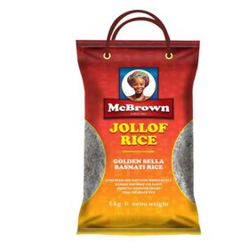 Riz Jollof Basmati McBrown Golden Sella (5 kg)