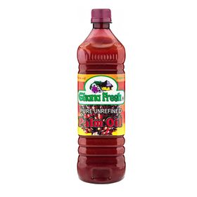 Huile de palme fraîche du Ghana (500 ml)