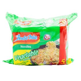 Indomie Eu Nouilles instantanées aux légumes (5 x 75 g)
