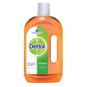 Liquide désinfectant antiseptique Dettol (750 ml)