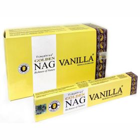 Encens Golden Nag Vanilla 6 x (10 bâtonnets)