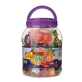 Jellico Gelatina Bote (100 pièces) (1530 g)