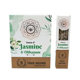 Green Tree Jasmine &amp; Olibanum Botanical (Encens) (9 bâtonnets)